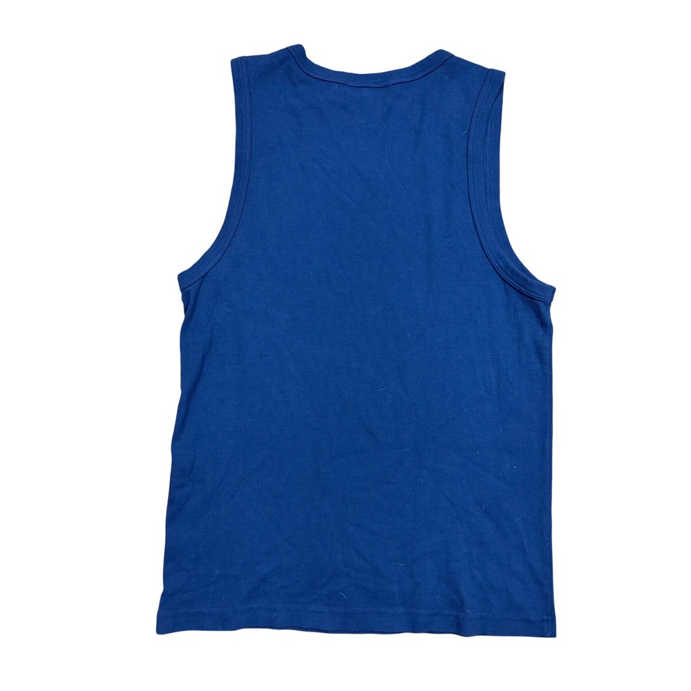 NWT American Giant Men's Rib Tank Top Estate Blue Cotton Size M - Picture 5 of 7